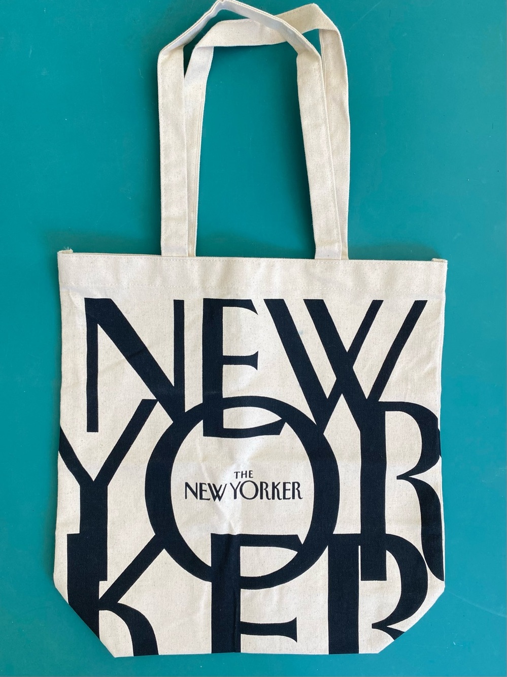 The New Yorker Magazine Classic 100% Cotton Canvas Tote Bag-
NWOT